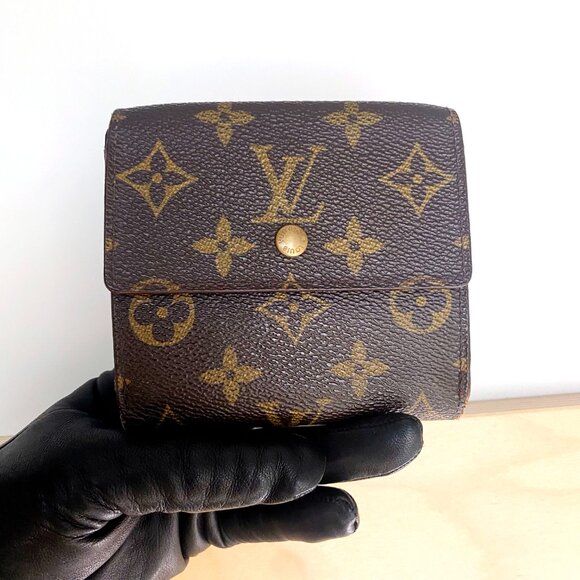 ‘99 Vintage  LV Elise Monogram Compact Trifold Wallet TH0999 - Picture 1 of 9